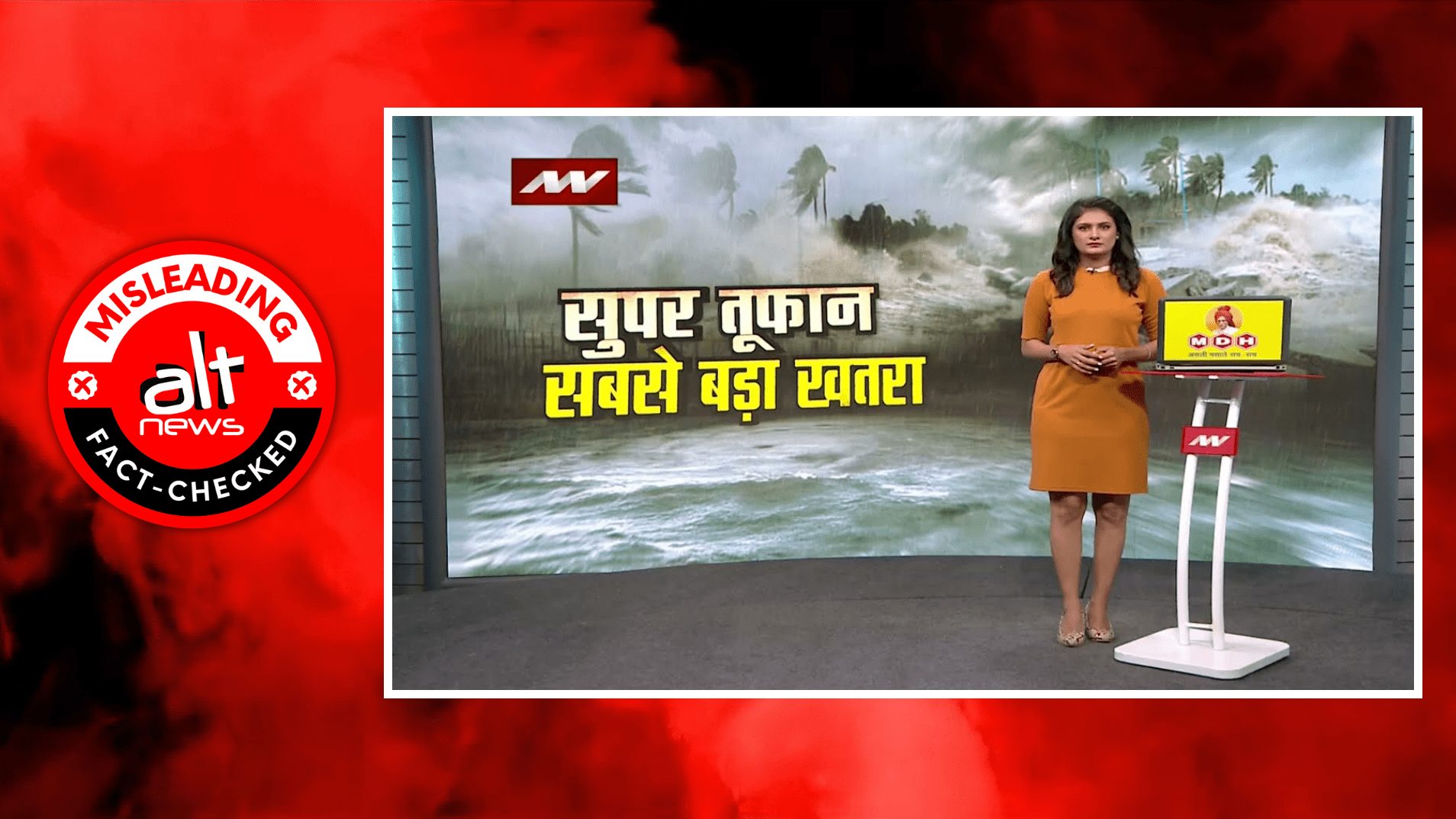 News Nation aired old videos as visuals of destruction caused by typhoon Hinnamnor – Alt News